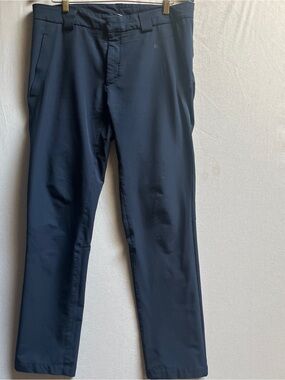 RYU Mens Navy Blue Technical Athletic Pants Utility Trousers Large